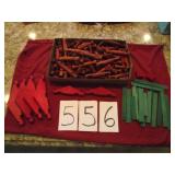 VINTAGE LINCOLN LOG LOT....150 + PCS.