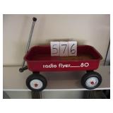 OLD RADIO FLYER METAL WAGON