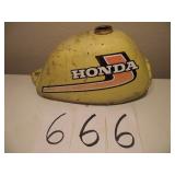 VINTAGE HONDA GAS TANK