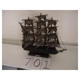 VINTAGE FRAGATU ESPANOLA  ANO 1780 MODEL SHIP