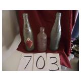 ANTIQUE PEPSI, COKE, & CROWN BOTTLES