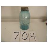 LARGE BALL JAR & ZINC LID