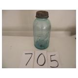 LARGE BALL JAR & ZINC LID