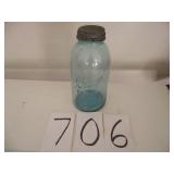 LARGE BALL JAR & ZINC LID