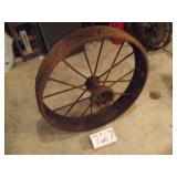 ANTIQUE STEEL WHEEL (LARGE)