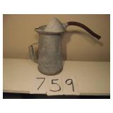 ANTIQUE LARGE OIL CAN