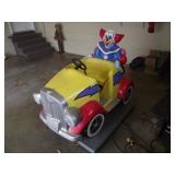 EXTREMELY RARE COIN OPERATED BOZO THE CLOWN RIDE