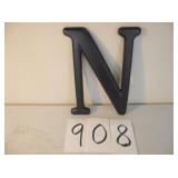 LARGE LETTER "N"