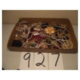 FLAT OF COSTUME JEWELRY