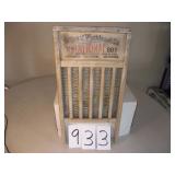 VINTAGE WASHBOARD.....#932