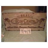 LARGE RUM CHATA LIQUOR ADVERTISEMENT