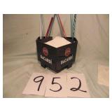 BACARDI STRAW & NAPKIN HOLDER