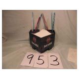 BACARDI STRAW & NAPKIN HOLDER
