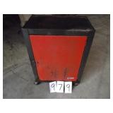 OLD TOOL CABINET / CART...WHEELS