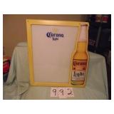 CORONA BEER MESSAGE BAR SIGN