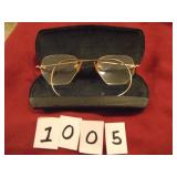 VINTAGE 12KT (GF) WIRE GLASSES
