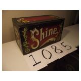 VINTAGE 5 CENT SHOESHINE DISPLAY BOX