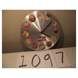 RARE MARATHON OIL ADVERTISING CLOCK