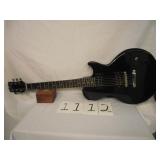 BLACK ELECTRIC GUITAR