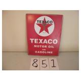 TEXACO ADVERTISING METAL SIGN