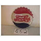 PEPSI COLA POP CAP SIGN
