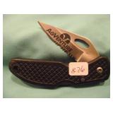 AGVENTURE ADVERTISING POCKET KNIFE