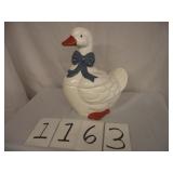 GOOSE COOKIE JAR