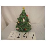 CERAMIC CHRISTMAS TREE....NEEDS BULBS