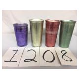 COLORED ALUMINUM CUPS
