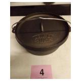 12" CAST IRON DUTCH OVEN...HANDLE & LID