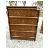 WOOD DRESSER....39 X 32"