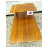 WOOD END TABLE