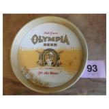 OLYMPIA BEER METAL TRAY