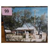 GAS STATION PICTURE.....16 X 20"