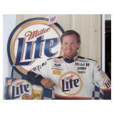 MILLER LITE NASCAR CARDBOARD STANDUP RUSTY WALLACE