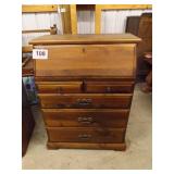 DROP FRONT DESK/DRESSER....5 DRAWERS