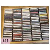 99 CASSETTE TAPES & HOLDER