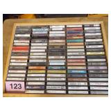 98 CASSETTE TAPES & HOLDER