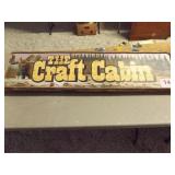 HANDPAINTED WOOD SIGN....48 X 12"