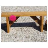 WOOD BENCH