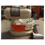 DORMEYER STAND MIXER MODEL 4201, ATTACHMENTS