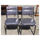 2 KITCHEN CHAIRS