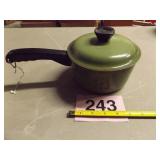 CLUB ALUMINUM SAUCE PAN W/ GREEN LID