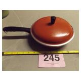 CLUB ALUMINUM 9" SKILLET...TERRA COTTA