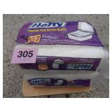 HEFTY LIDDED CONTAINERS...APPROX. 225