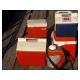 7 SMALL COOLERS