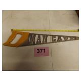 MANCAVE DECORATIVE SAW....23"