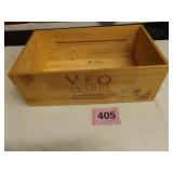 WINE BOX...21 X 12 X 7"
