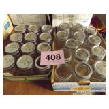 4 BOXES OF CANNING JARS