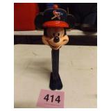 MICKEY MOUSE/CARDINALS PEZ DISPENSER...12"